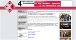 Desktop Screenshot of cbrn-symposium.com